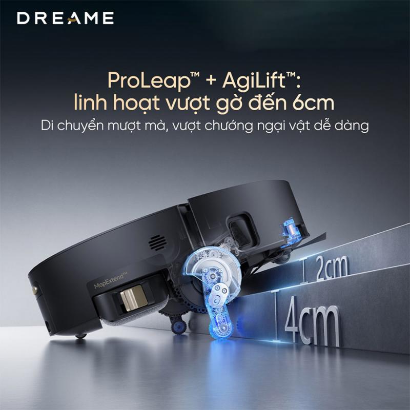 Robot hút bụi lau nhà Dreame Aqua 10 Pro Track