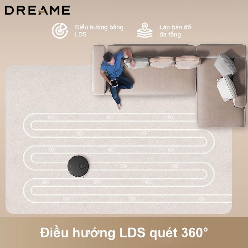 Robot hút bụi lau nhà Dreame D20
