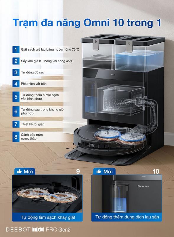 Ecovacs Deebot T50 Pro Gen 2