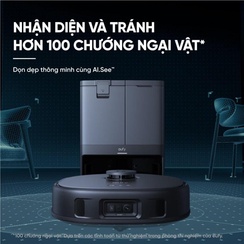 Robot hút bụi eufy X10 Pro Omni