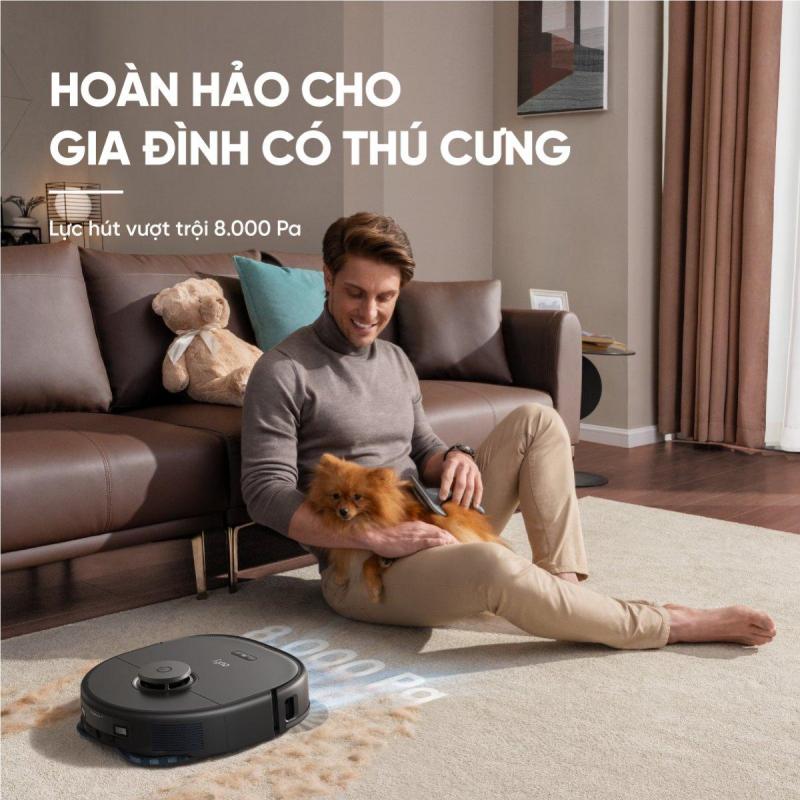 Robot hút bụi eufy X10 Pro Omni