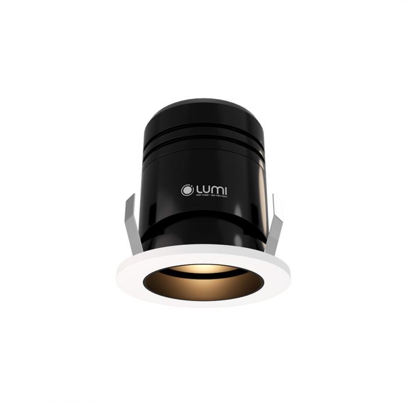 Đèn mini spotlight âm trần 7W 15 độ, chỉnh hướng