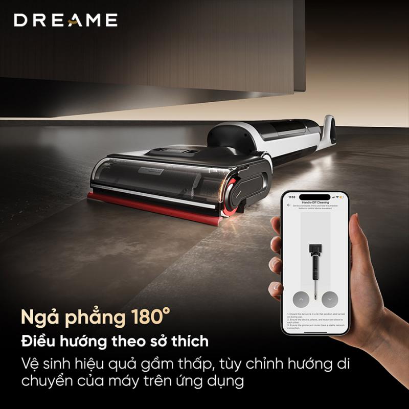 Máy hút bụi lau nhà khô và ướt Dreame H15 Pro Heat