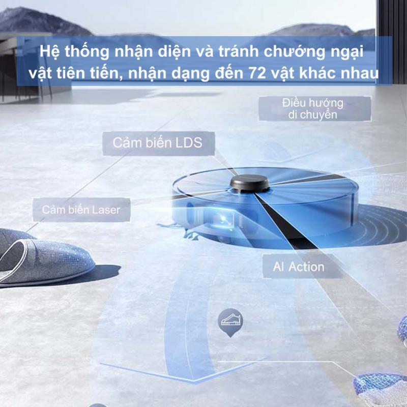 Robot hút bụi lau nhà Dreame X30 Ultra