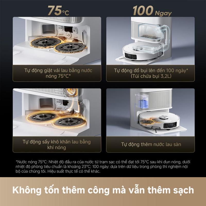 Robot hút bụi lau nhà Dreame L40s Ultra