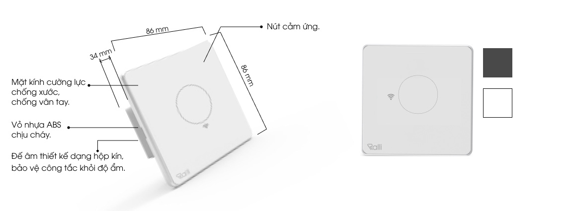 cấu tạo của Model: CTCU.WF V