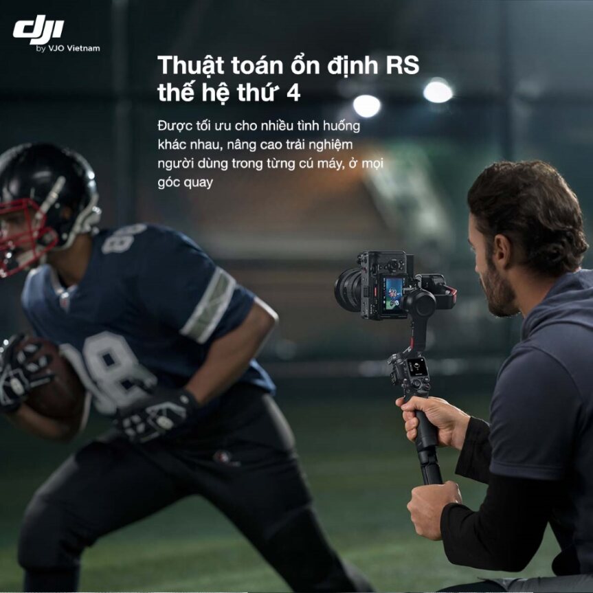 công nghệ chống rung Gimbal DJI RS4